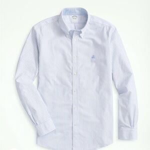 Brooks Brothers L Milano Fit Non-Iron Oxford Button Down